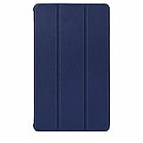 Hülle für Galaxy Tab A7 Lite 8.7 Zoll 2021,Premium Weich PU Leder Folio Ständer Faltbar Schutzhülle,Ultra Schlank Magnetische Smart Cover Case für Galaxy Tab A7 Tablet Schutz Hülle (Dark Blue)