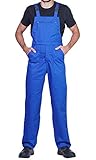 ProWear Arbeitslatzhose Herren Arbeitshose Latzhose, Blau, Gr.- XXL