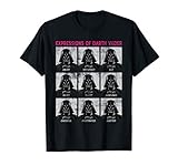 Star Wars Expressions of Darth Vader Funny T-S