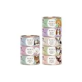 Terra Canis Kennenlernpaket - Mini, 8x100g I Premium Hundefutter in 100% Lebensmittelqualität Aller Rohstoffe I Kalziumreich, gesund, Getreide- & g