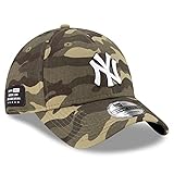 New Era 2021 MLB Army Day 9TWENTY Verstellbare Mütze – Camo - Grün - Einheitsgröß