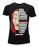 T-Shirt Casa de Papel - Haus des Geldes – Professor & Co., Offizielles Produkt von Netflix