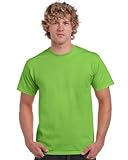 Gildan Herren Heavy Cotton Tee T-Shirt, Limettengrün, XXL