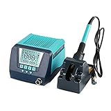 BK90 Lötstation, digital, SMD, Lötstation, Lötstation, Lötstation, Lötstation, 180 – 480 °C, LED-Anzeige, digitale Schweißmaschine, konstante Temperatur, verstellbar, für Schule, Labor, Hobby