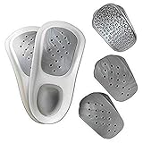 Platinum Foot Orthotics - Einlegesohlen zur Unterstützung des Fußgewölbes - Linderung von Rückenschmerzen - Plantarfasziitis (G:43-46Code)