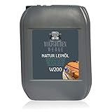 5L Natur Leinöl Holzöl Holzschutz Holzpflege Pflegeöl Holz ölen Eiche B