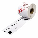 22 Rollen 99014 Etiketten kompatibel für Dymo LabelWriter Etikettendrucker, 54mm x 101mm, 220 Stück pro Rolle, S0722430 Vielzweck-Etiketten von S