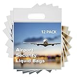 MOCOCITO Zip-Beutel | 12/15 Stück 20 x 20cm | Dry-Bag Wasserdicht Geruchsdicht & Sicher | Flugzeug-Reise-Zulassung | Kulturbeutel Beutel Transparent (12PCS)