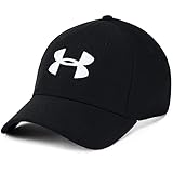 Under Armour Herren Men's Blitzing 3.0 Capatmungsaktive Mütze mit Schirm, Schwarz/Weiß, M/L