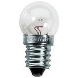 Prophete Scheinwerfer-Glühlampen, 6 V /2,4 W, 2 Stück, schwarz, L
