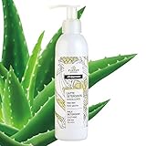 Natyr Gesichtsreinigung mit Aloe Vera für empfindliche und trockene Haut 200 ml - pflegend und feuchtigkeitsspendend für samtweiche H