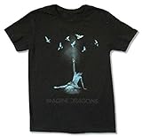 Imagine Dragons Ballerina Men Black T-Shirt New Band M
