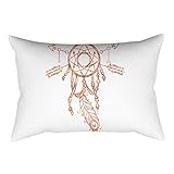 Kissenbezug Zierkissen Kopfkissen Dekokissen Wohnzimmer Schlafzimmer Kinderzimmer Hochzeit Party Deko Kissen Dekoration Rose Gold Kissenbezüge Kissenhülle Autos Couch Kissen Bezüge 30X50 Weiß R