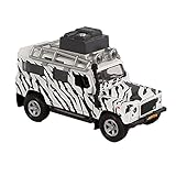 Speelgoed 510753 - Einfache Spielmodelle Diecast Auto Landrover Defender Safari, Mehrfarbig