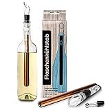 Fun Cooperation Flaschenkühlstab - Premium Weinkühler - Weinkühlstab - Einführungspreis | Geschenkidee | Wein | Weinzubehör (Kupfer)