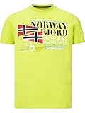 Jan Vanderstorm Herren Kurzarm T-Shirt Sigvard hellgrün 2XL (XXL) - 60/62