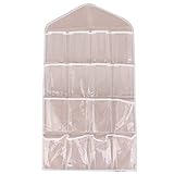 Goodplan Durable Hanging Storage Pouch 16 Grid Unterwäsche Aufbewahrungstasche für Schlafzimmer Closet Verwendung 1 STÜCKE G