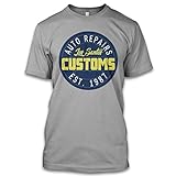 net-shirts Los Santos Customs T-Shirt GTA Inspired by GTA Funshirt Fanshirt, Größe XL, G