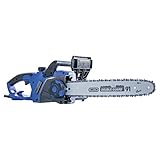 LUX-TOOLS E-KS-2400/40 A Elektro-Kettensäge mit 2400 W, einer Schnittlänge von 40 cm | 230 V 2400 W Motorsäge mit automatischer Kettenschmierung