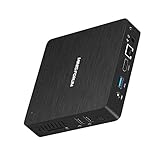 Mini PC Intel Quad Core CPU 4 GB DDR / 64 GB eMMC Desktop Computer Windows 10 Pro HDMI- und VGA-Anschluss Dual WiFi BT4.1 USB3.0 Halterung für das automatische E