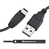 Wii U Ladekabel - 6amLifestyle 3M Extra Langes USB-Ladekabel öadekabel für Nintendo Wii U Gamepad C