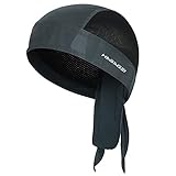 HASAGEI Sports Bandana Cap, Biker Bandana Cap, Kopftuch Herrem Damen, Sommermütze Fahrradmütze, Elastizität Atmungsaktiv Schweißableitender Quick Dry Kopfbedeckung