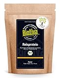 Biotiva Reisprotein Bio 80% Protein 1kg - vegane Proteinquelle - ohne Zusätze - Frei von Gluten, Soja und Lactose - Top Bio Qualität - Abgefüllt und kontrolliert in Deutschland (DE-ÖKO-005)