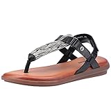 Hush Puppies Damen Norah Sandale, Zebra, 39 EU