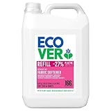 Ecover Weichspüler - Apfelblüte & Mandel (5 L / 166 Waschladungen), Weichspüler mit pflanzenbasierten Inhaltsstoffen, ökologischer Weichspüler für weiche und duftende W