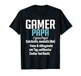 Gamer Papa Definition Gaming Zocken Games Spielen Zocker T-S