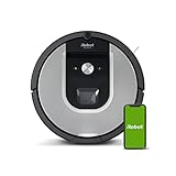 iRobot Roomba 971 App-steuerbarer Saugroboter (Staubsauger Roboter) mit zwei Gummibürsten,Ideal bei Haustieren,Lädt auf und reinigt weiter,Individuelle Anpassung per App, Sprachassistenten-kompatib