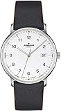 Junghans 058/4931.00 Herren-Funkuhr Form Mega Analog mit Leder-Armb