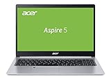 Acer Aspire 5 (A515-55-51NJ) 39,62 cm (15,6 Zoll Full-HD IPS matt) Multimedia Laptop (Intel Core i5-1035G1, 8 GB RAM, 512 GB PCIe SSD, Intel UHD, Win 10 Home) silb