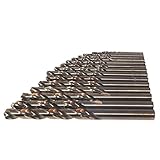 15 stücke 1,5-10mm m35 cobalt HSS. CO High Speed ​​Steel Bohrer Set Metall Holz Arbeiten Gerade Schaft Twist Drill Bit Power Tools Wendelb