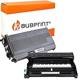 Bubprint Kompatibel XXL Toner und Trommel als Ersatz für Brother TN-2120 DR-2100 für DCP-7030 DCP-7040 DCP-7045N HL-2140 HL-2150N HL-2170 HL-2170W MFC-7320 MFC-7440N MFC-7840W 2er-Pack