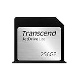 Transcend 256 GB JetDrive Lite extra Speicher-Erweiterungskarte für MacBook Air 13''; angepasst und abschließend mit dem Karten-Slot (Generation Ende 2010-2017), TS256GJDL130