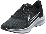 Nike Wmns Downshifter 11, Damen Laufschuhe, Schwarz / Weiß-Dk Smoke Grey, 39 EU