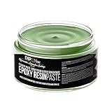 Epoxidharz Epoxy Pigment Farbpaste BLASSGRÜN GREEN ca. RAL 6021 Profi Hochpigmentierte Paste für Epoxidharz Epoxy Resin Polyurethan Kunstharz Resin Art (80 Gramm)