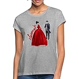 Spreadshirt Outlander Sassenach Jamie Und Claire Frauen Oversize T-Shirt, XXL, G