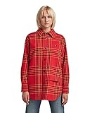 G-STAR RAW Womens Naval Overshirt, Multicolor (scarletta Drew Check C840-C643), L