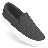 JENN ARDOR Schlupfschuhe für Damen, bequeme Wanderschuhe, Memory-Schaum, Loafers, 06schwarz, 40.5 EU