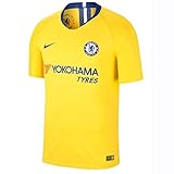 Nike CFC M NK Vapor MTCH JSY SS AW T-Shirt, Herren, Mehrfarbig (Tour Yellow/Rush Blue)