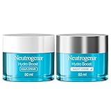 Neutrogena Hydro Boost Gesichtspflege Set, Gesichtscreme für Tag & Nacht: Tagescreme Aqua Creme und Nachtcreme, mit Hyaluron, je 50