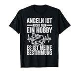 Hobbyangler Angeln Herzschlag Angler T-S