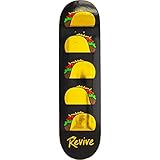 ReVive Skateboard-Brett / Deck, Goldfolie T