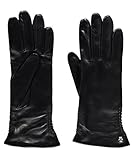 Roeckl Regina Lederhandschuhe für Damen - Schwarz (0) - 19 cm (7)