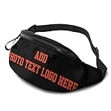 Custom Waist Packs for Men Women, Personalisiertes Logo bedruckter Taillenbeutel Hüfttasche für R