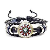 Bosi General Merchandise Iron Man, Zeitedelstein, geflochtene Armbänder, Schnurarmbänder, Schmuckzubehör, Sammlerstück