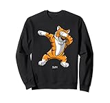 Dabbing Tiger Dab Tiger Safari Funny Tiger Animal Sw