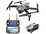 Simulus Quadrocopter: Faltbarer GPS-Quadrocopter mit Brushless-Motor, 4K-Cam, WLAN und App Drohne App